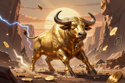 Buffalo Force exklusiver Spielautomat mit goldenem B&uuml;ffel bei Dragonia Casino